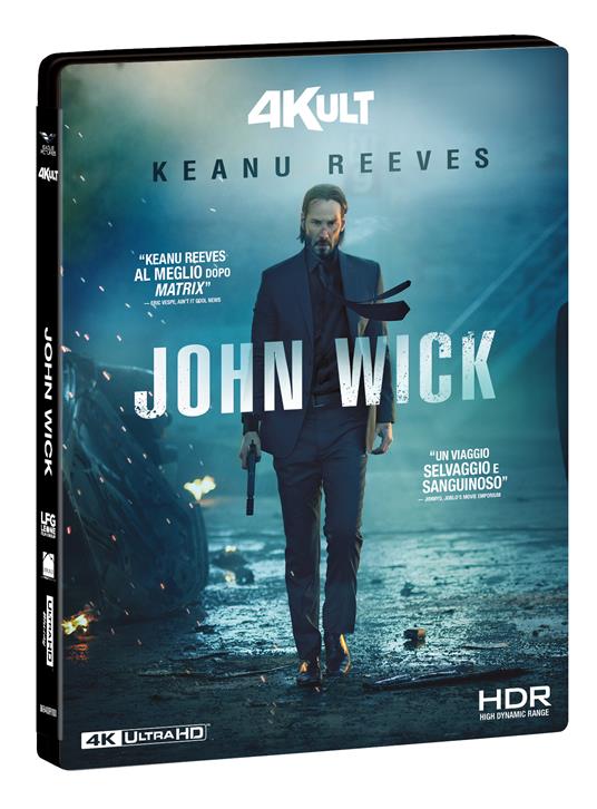 John Wick (Blu-ray + Blu-ray Ultra HD 4K) di Chad Stahelski - Blu-ray + Blu-ray Ultra HD 4K