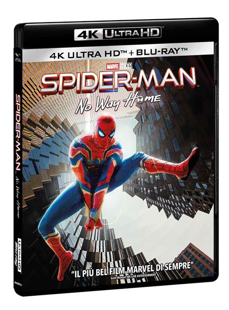 Spider-Man. No Way Home (Blu-ray + Blu-ray Ultra HD 4K + Magnete) di Jon Watts - Blu-ray + Blu-ray Ultra HD 4K