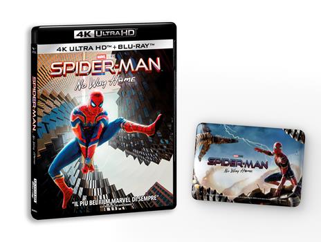 Spider-Man. No Way Home (Blu-ray + Blu-ray Ultra HD 4K + Magnete) di Jon Watts - Blu-ray + Blu-ray Ultra HD 4K - 2