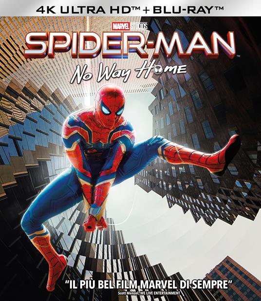 Spider-Man. No Way Home (Blu-ray + Blu-ray Ultra HD 4K + Magnete) di Jon Watts - Blu-ray + Blu-ray Ultra HD 4K - 3