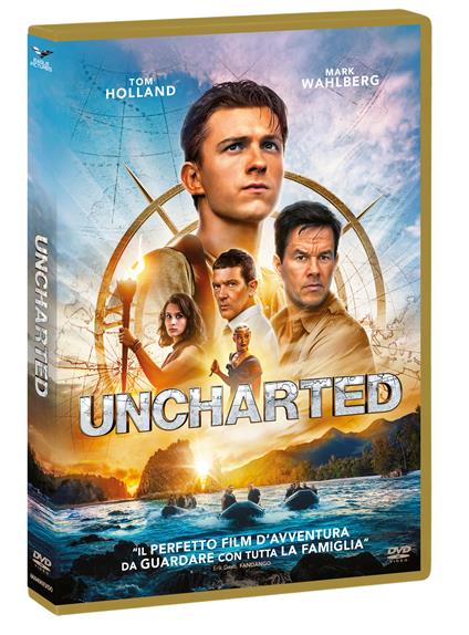 Uncharted (DVD + booklet) di Ruben Fleischer - DVD