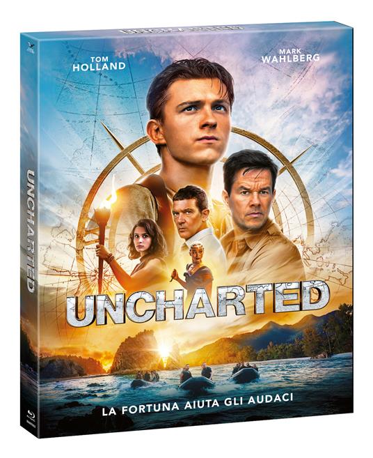 Uncharted (Blu-ray con block notes) di Ruben Fleischer - Blu-ray