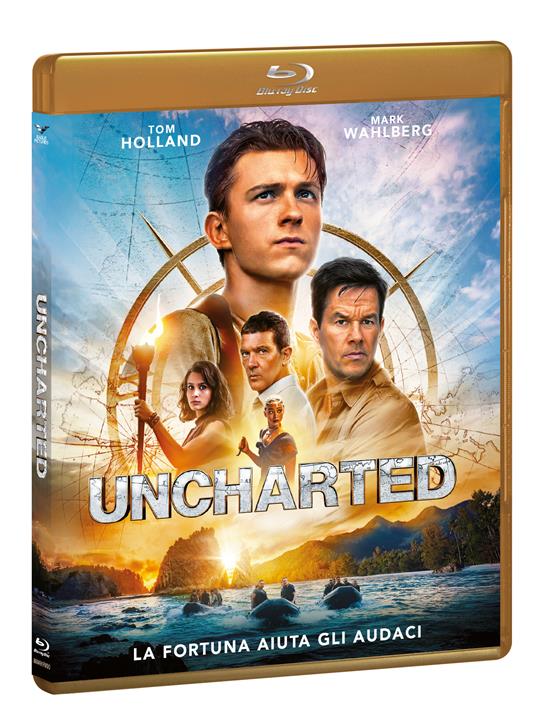 Uncharted (Blu-ray con block notes) di Ruben Fleischer - Blu-ray - 2