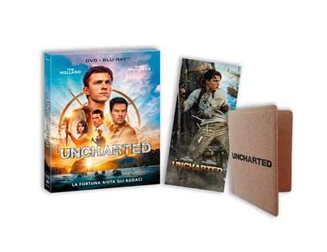 Uncharted (DVD + Blu-ray+ Porta documenti) di Ruben Fleischer - DVD + Blu-ray - 2