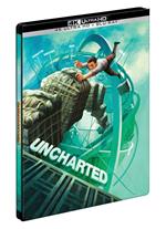 Uncharted. Steelbook (Blu-ray + Blu-ray Ultra HD 4K + Segnalibro + Booklet)