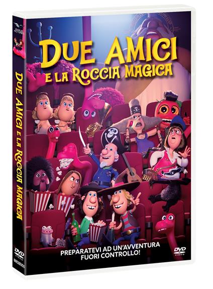 Due amici e la roccia magica (DVD) di Gunhild Enger,Rune Spaans - DVD
