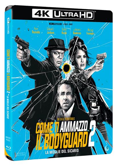 Come ti ammazzo il bodyguard 2. La moglie del sicario (Blu-ray + Blu-ray Ultra HD 4K) di Patrick Hughes - Blu-ray + Blu-ray Ultra HD 4K