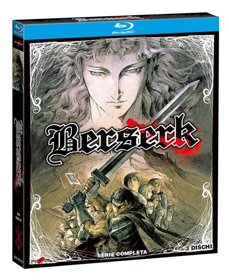 Berserk. La serie TV (3 Blu-ray +booklet da 40pp) di Kentaro Miura - Blu-ray