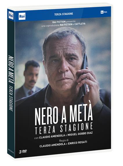 Nero a metà. Stagione 3. Serie TV ita (3 DVD) di Claudio Amendola,Enrico Rosati - DVD