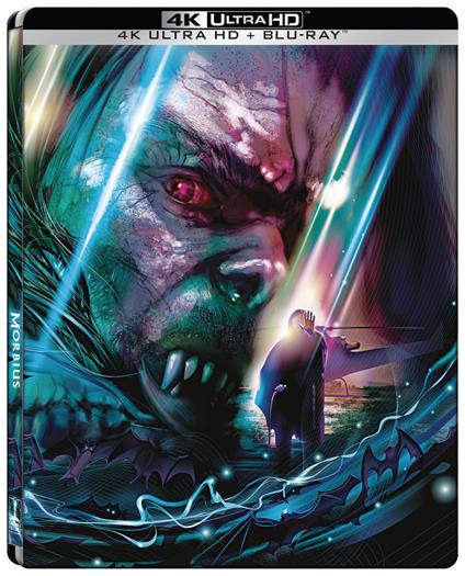 Morbius. Steelbook (Blu-ray + Blu-ray Ultra HD 4K) di Daniel Espinosa - Blu-ray + Blu-ray Ultra HD 4K