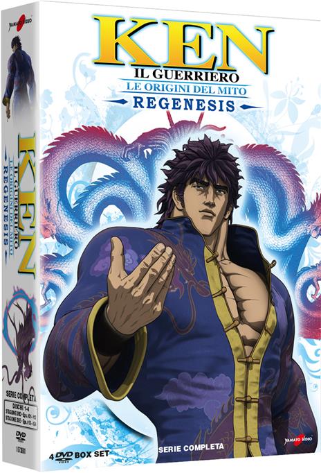 Ken il guerriero. Le origini del mito: Regenesis - La Serie Completa (4 Dvd) di Akio Kazumi - DVD