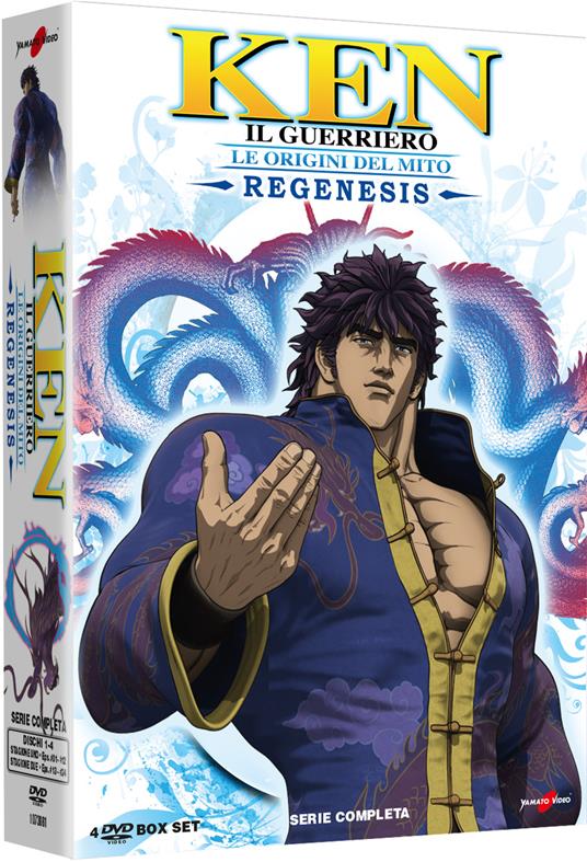 Ken il guerriero. Le origini del mito: Regenesis - La Serie Completa (4 Dvd) di Akio Kazumi - DVD
