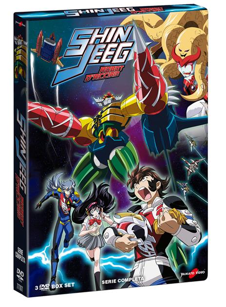 Shin Jeeg Robot d'acciaio (3 DVD) di Go Nagai - DVD