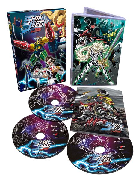 Shin Jeeg Robot d'acciaio (3 DVD) di Go Nagai - DVD - 2