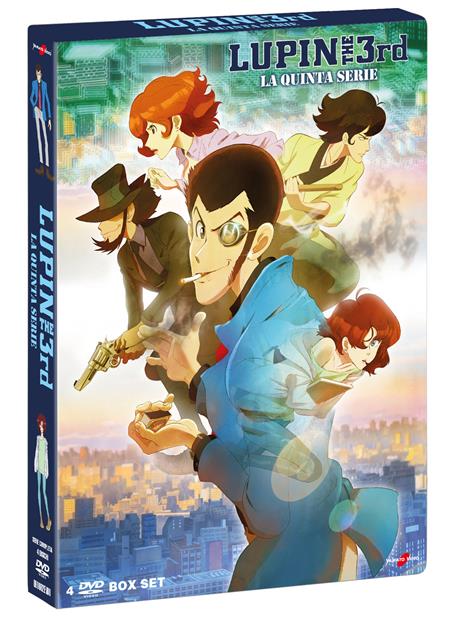 Lupin III. La quinta serie (4 DVD+ booklet con materiale inedito) di Monkey Punch - DVD