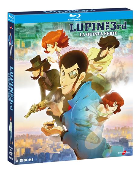 Lupin III. La quinta serie (3 Blu-ray + booklet con materiale inedito) di Monkey Punch - Blu-ray