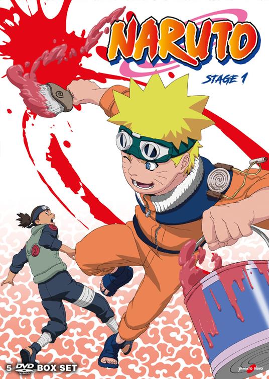 Naruto. Parte 1 (5 DVD + booklet da 24pp) di Masashi Kishimoto - DVD - 2