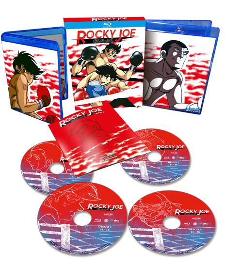 Rocky Joe. Parte 1 (4 Blu-ray) di Osamu Dezaki - Blu-ray - 2