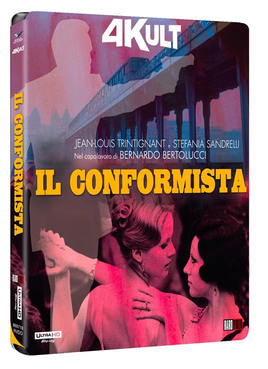Il conformista (Blu-ray + Blu-ray Ultra HD 4K) di Bernardo Bertolucci - Blu-ray + Blu-ray Ultra HD 4K