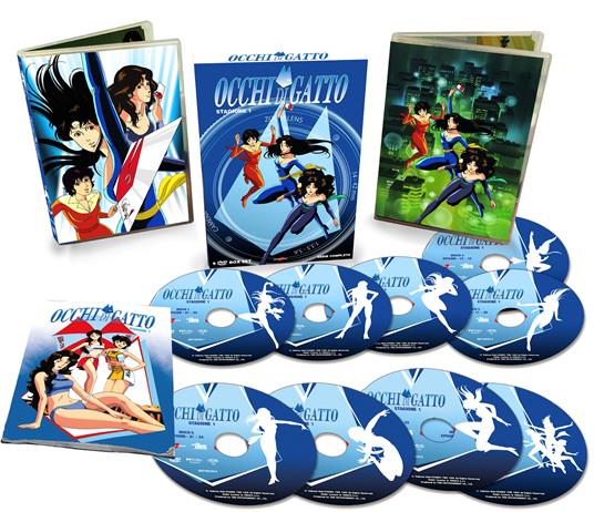 Occhi di gatto. Stagione 1. Serie TV ita (9 DVD) di Yoshio Takeuchi - DVD - 2