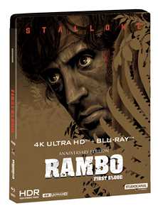 Film Rambo. Anniversary Limited Edition (Blu-ray + Blu-ray Ultra HD 4K) Ted Kotcheff