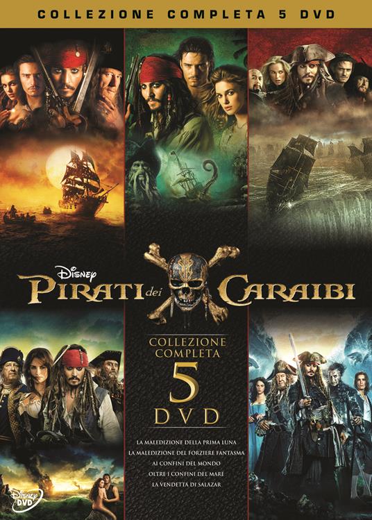 Cofanetto Pirati dei Caraibi. La saga completa (5 DVD) - 2