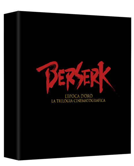 Berserk. L'epoca d'oro. La trilogia cinematografica. Deluxe Edition Ltd Numerata + Gadget (3 Blu-ray) di Kentaro Miura