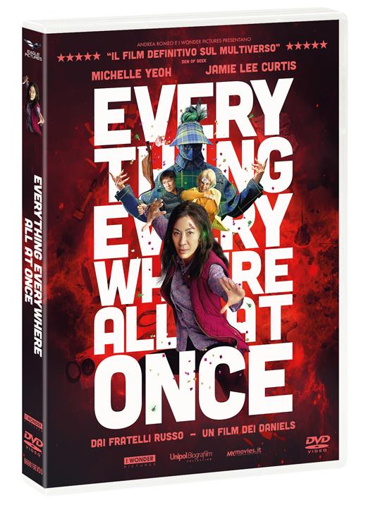 Everything Everywhere All at Once (DVD) di Dan Kwan,Daniel Scheinert - DVD