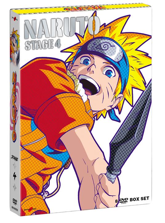 Naruto. Parte 4 (8 DVD) di Masashi Kishimoto - DVD