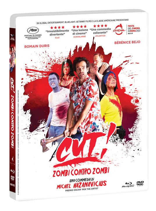 Cut! Zombi contro Zombi (DVD + Blu-ray Limited Numerata) di Michel Hazanavicius - DVD + Blu-ray
