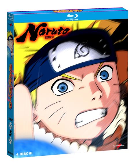 Naruto. Parte 5 (4 Blu-ray) di Masashi Kishimoto - Blu-ray