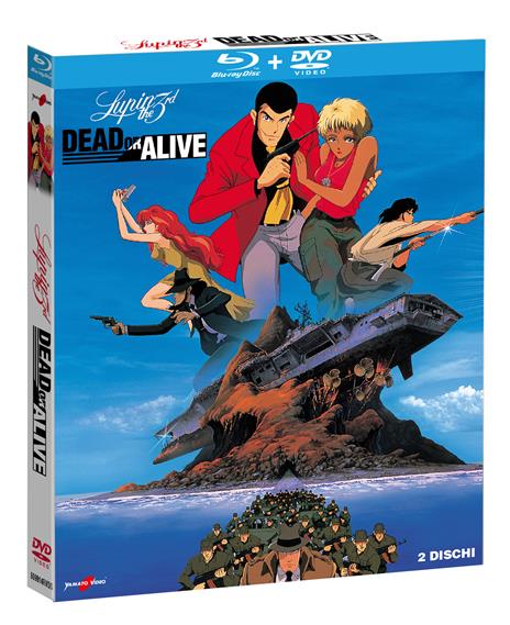 Lupin III. Dead or Alive (DVD + Blu-ray) di Monkey Punch - DVD + Blu-ray