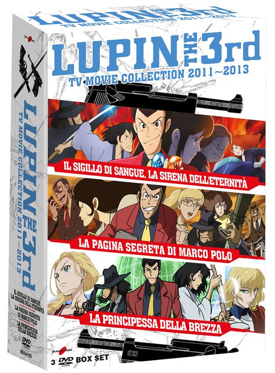 Lupin Iii - Tv Movie Collection 2011 - 2013 (3 DVD) di Monkey Punch - DVD