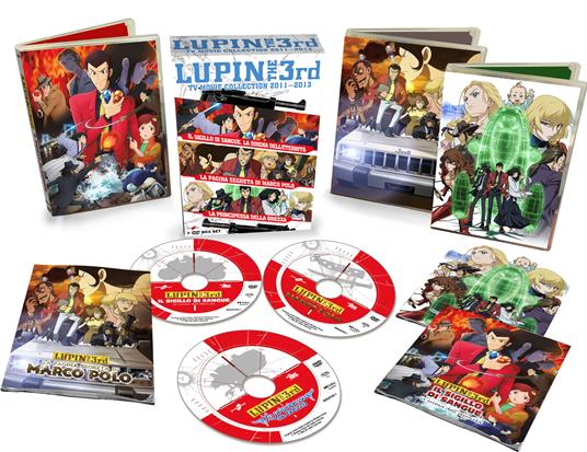 Lupin Iii - Tv Movie Collection 2011 - 2013 (3 DVD) di Monkey Punch - DVD - 2