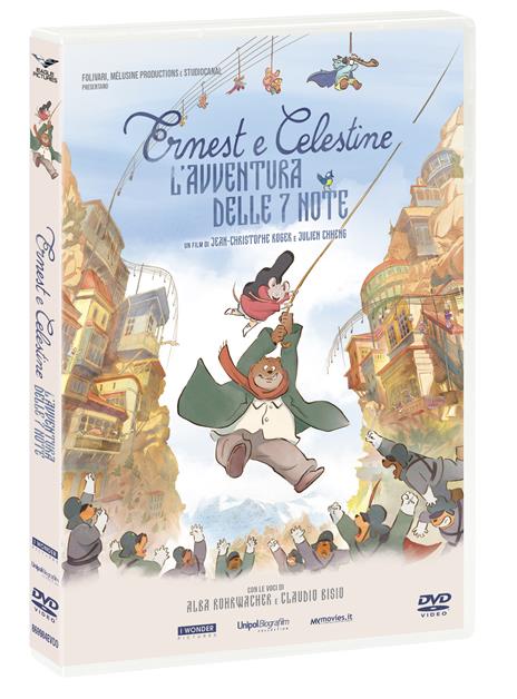 Ernest e Celestine. L'avventura delle 7 note (DVD + booklet) di Julien Chheng,Jean-Christophe Roger - DVD