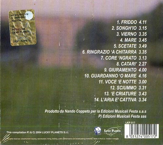 Songh'io - CD Audio di Enzo Gragnaniello - 2