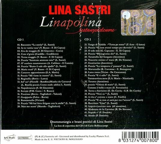 Linapolina - CD Audio di Lina Sastri - 2
