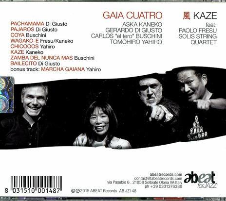 Kaze - CD Audio di Gaia Cuatro - 2