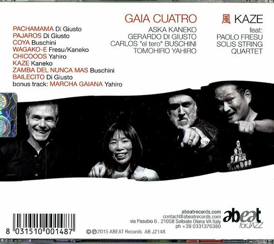 Kaze - CD Audio di Gaia Cuatro - 2