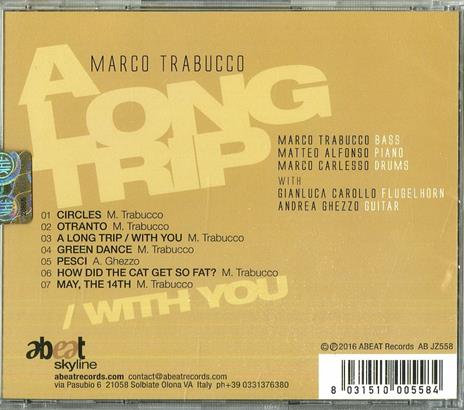 A Long Trip with You - CD Audio di Marco Trabucco - 2