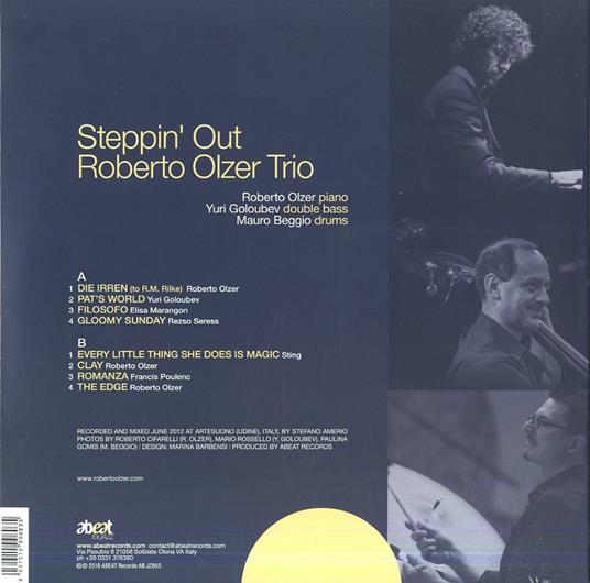 Steppin' Out - Vinile LP di Roberto Olzer - 2