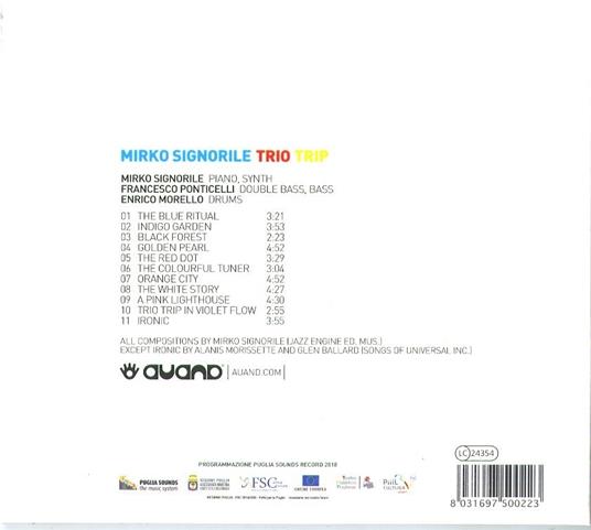 Trio Trip - CD Audio di Mirko Signorile - 2
