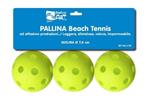 Set 3 Palline Beach Tennis Con Diametro 7,2 Cm