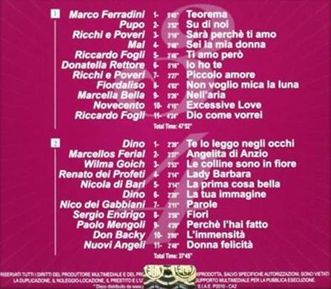 Canzoni d'amore - CD Audio - 2