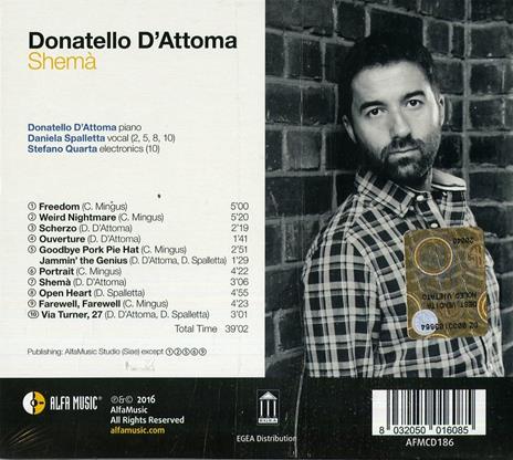 Shema' - CD Audio di Donatello D'Attoma - 2
