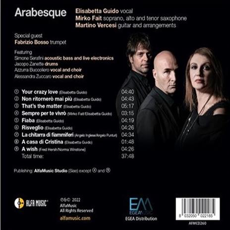 Arabesque - CD Audio di Elisabetta Guido - 2