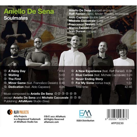 Soulmates - CD Audio di Aniello De Sena - 2