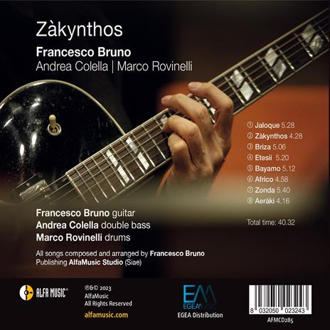 Z-Kynthos - CD Audio di Francesco Bruno - 2