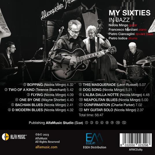 My Sixties in Jazz - CD Audio di Nicola Mingo - 2