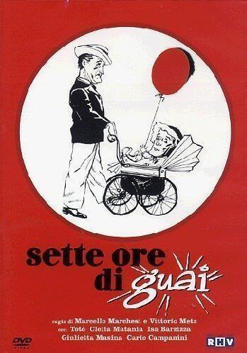 Totò - Sette Ore Di Guai (DVD) di Marcello Marchesi,Vittorio Metz - DVD